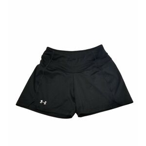 Under Armour Womens Compression Shorts XS‎ Black Workout Cross Training Gym 3.5